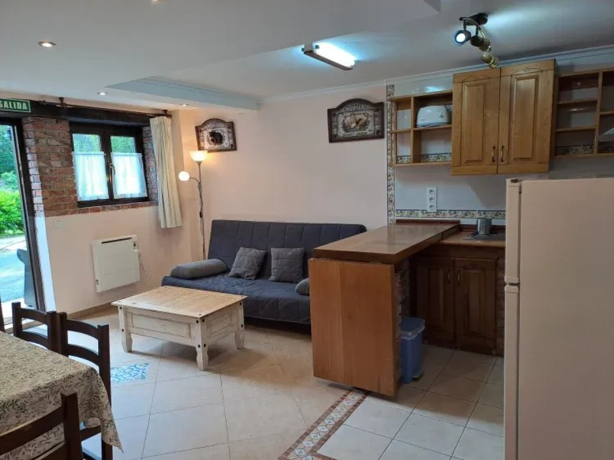 Salón-cocina de la casa de la planta baja
